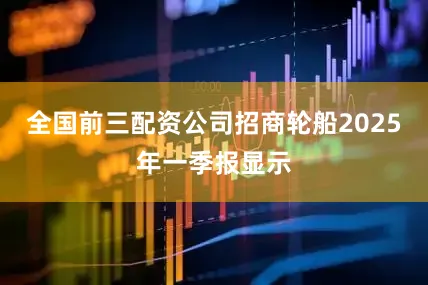 全国前三配资公司招商轮船2025年一季报显示